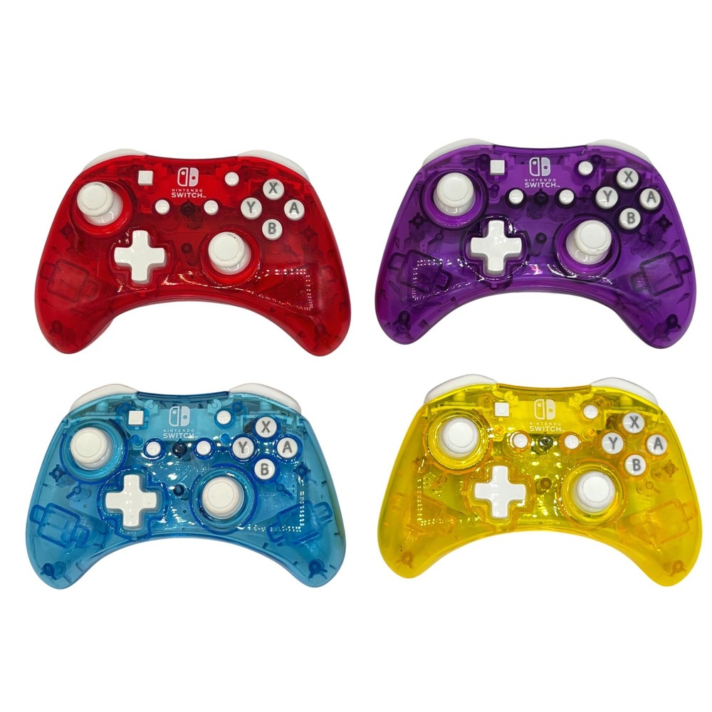 Lot of 4 PDP Rock Candy Wired Controllers for Nintendo Switch 500-181 lot of 4